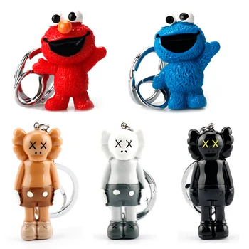 Anime Sesame Street PVC Figure Mini Keychains Doll Toys Pendant Keychains Keyrings For Children Kids Gift Cartoon llaveros
Anime Sesame Street PVC Figure Mini Keychains Doll Toys Pendant Keychains Keyrings For Children Kids Gift Cartoon llaveros