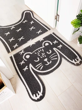 Cartoon Tiger PVC Outdoor Welcome Door Mat Non-Slip Net Backing Heavy Duty Waterproof Indoor Outdoor Garage Patio High Traffic A
Cartoon Tiger PVC Outdoor Welcome Door Mat Non-Slip Net Backing Heavy Duty Waterproof Indoor Outdoor Garage Patio High Traffic A