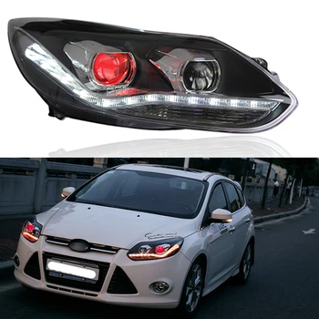 Car Styling Assembly for Focus 2012 2013 2014 Headlights LED Headlight DRL Lens Double Beam Bi-Xenon HID Dynamic turn signal
Car Styling Assembly for Focus 2012 2013 2014 Headlights LED Headlight DRL Lens Double Beam Bi-Xenon HID Dynamic turn signal