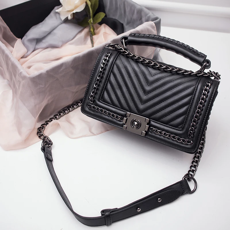 Women's Fashion luxurious Design Handbag Rhombic Chain Mini OL Crossbody Bag Shoulder Bag for Office Daily
Women's Fashion luxurious Design Handbag Rhombic Chain Mini OL Crossbody Bag Shoulder Bag for Office Daily