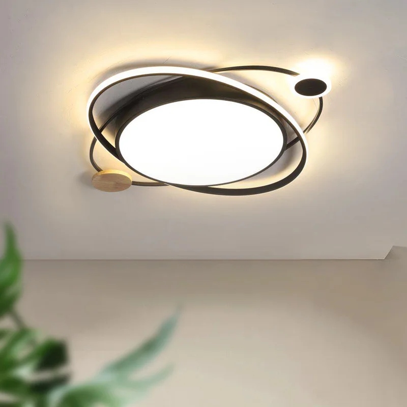 Nordic LED Living Room Ceiling Light Modern Creative Ring Ceiling Lamp for Bedroom Dining Room Kid's Room Lighting Fixture
Nordic LED Living Room Ceiling Light Modern Creative Ring Ceiling Lamp for Bedroom Dining Room Kid's Room Lighting Fixture