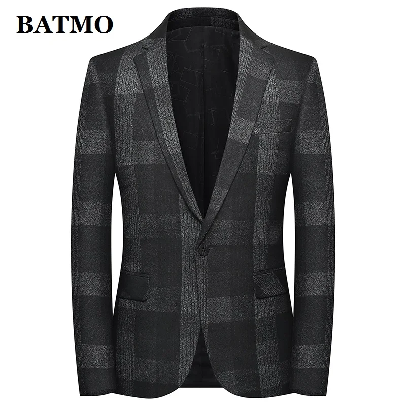 BATMO 2019 new arrival autumn high quality casual blazer men,men's wool jackets,plus-size M-4XL 909
BATMO 2019 new arrival autumn high quality casual blazer men,men's wool jackets,plus-size M-4XL 909