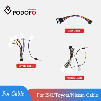 Podofo 2 Din Car radio Car Multimedia Player for Universal Accessories Adapter Connector Plug Cable for VW Nissian Toyota Wire
Podofo 2 Din Car radio Car Multimedia Player for Universal Accessories Adapter Connector Plug Cable for VW Nissian Toyota Wire