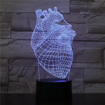 3D Lamp The Heart Battery Powered 7 Color with Remote Cool Present for Children Bright Base Atmosphere Led Night Light Lamp
3D Lamp The Heart Battery Powered 7 Color with Remote Cool Present for Children Bright Base Atmosphere Led Night Light Lamp