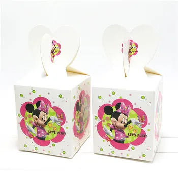 Minnie Mouse 12 Pcs Paper Birthday Party Candy Gift Boxes Cartoon 8.5*8.5*18cm Disposable Candy Boxes Birthday Party Supplies
Minnie Mouse 12 Pcs Paper Birthday Party Candy Gift Boxes Cartoon 8.5*8.5*18cm Disposable Candy Boxes Birthday Party Supplies