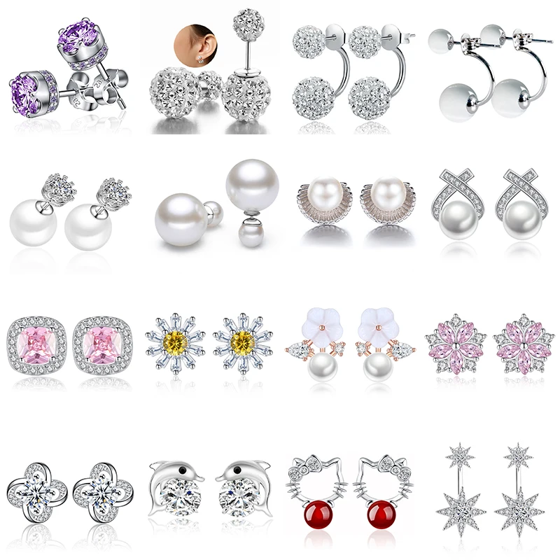 Fanqieliu Pure 925 Sterling Silver Stud Earrings For Women Crystal Cute Cat Earring Studs Women Jewelry Ball Earrings FQL20F15E1
Fanqieliu Pure 925 Sterling Silver Stud Earrings For Women Crystal Cute Cat Earring Studs Women Jewelry Ball Earrings FQL20F15E1