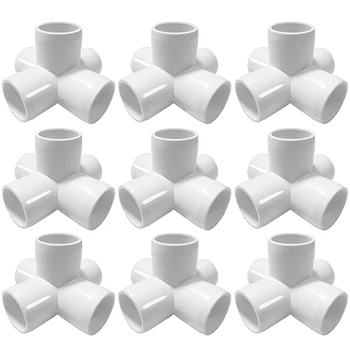 American Standard 3/4 Inch PVC Five-Way Accessories DIY Furniture Grade Five-Way Accessories(10 Pcs) 
American Standard 3/4 Inch PVC Five-Way Accessories DIY Furniture Grade Five-Way Accessories(10 Pcs)