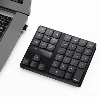 35-Key Bluetooth Wireless Numeric Keypad Mini Keyboard With More Function Keys Numeric Keyboard For PC Accounting Tasks
35-Key Bluetooth Wireless Numeric Keypad Mini Keyboard With More Function Keys Numeric Keyboard For PC Accounting Tasks