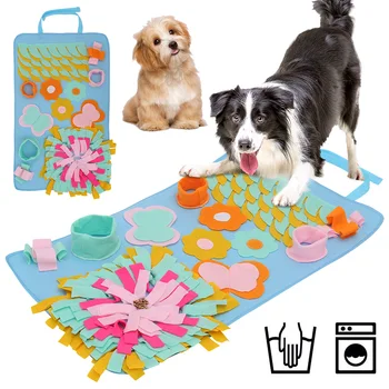 Pet Dog Snuffle Mat Dog Nosework Pad Feeding Mat Washable Pet Sniffing Training Blanket Detachable Fleece Pads for Dogs Puppy
Pet Dog Snuffle Mat Dog Nosework Pad Feeding Mat Washable Pet Sniffing Training Blanket Detachable Fleece Pads for Dogs Puppy