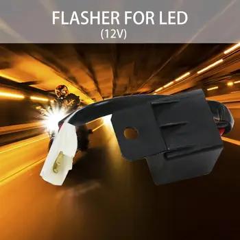 New 12V 2-Pin Motorcycle Electronic LED Flasher Relay 150W LED Turn Signal Bulbs LED Turn Indicator Light Flasher Blinker Relay
New 12V 2-Pin Motorcycle Electronic LED Flasher Relay 150W LED Turn Signal Bulbs LED Turn Indicator Light Flasher Blinker Relay