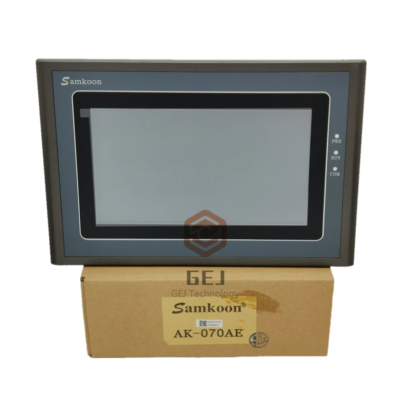 

7 Inch AK-070AE Samkoon HMI DC 24V 800*480 Resolution with Ethernet Touch Screen