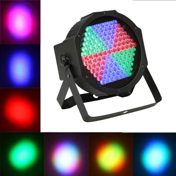 

DMX512 127 RGB LED Disco Light Stage Effect Light Professional Party Lights Disco DJ KTV Party Show Lighting AC90-240V EU Plug