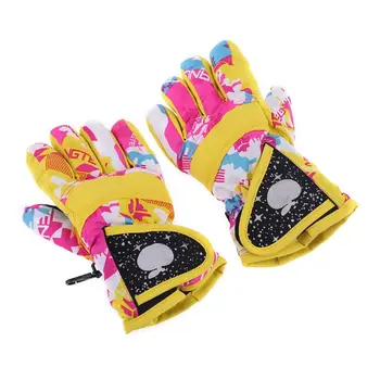 Waterproof Winter Skiing Snowboarding Gloves Warm Mittens For Kids Full-Finger Gloves Strap for Sports, Skiing, Cycling 57BF
Waterproof Winter Skiing Snowboarding Gloves Warm Mittens For Kids Full-Finger Gloves Strap for Sports, Skiing, Cycling 57BF