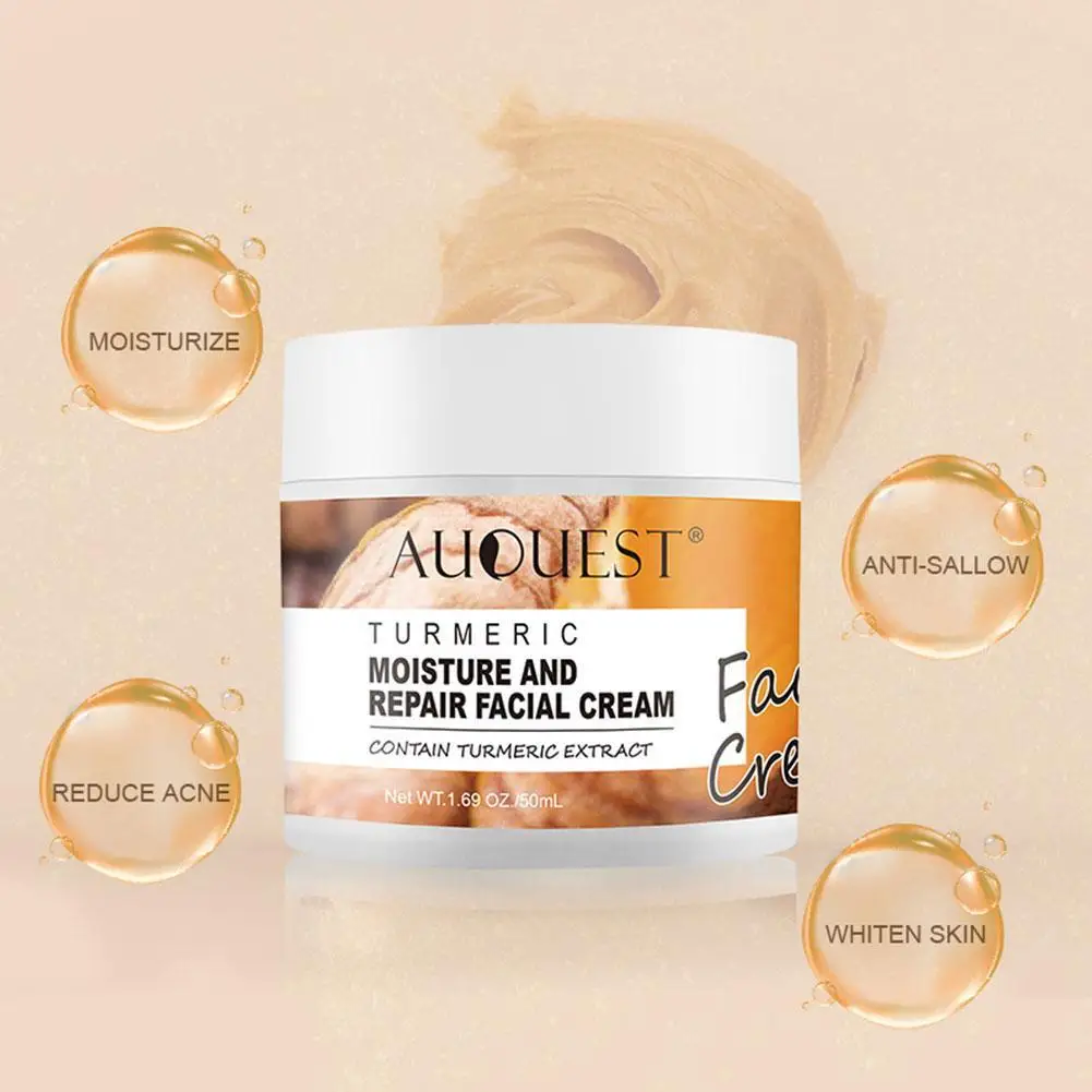 50ml Turmeric Skin Repair Cream Acne Treatment Acne Cream Face Remover Against Moisturizer Whitening Lightening W3G5
50ml Turmeric Skin Repair Cream Acne Treatment Acne Cream Face Remover Against Moisturizer Whitening Lightening W3G5