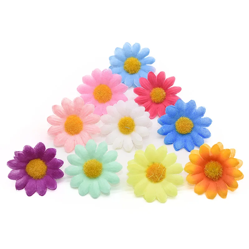 100pcs 4cm Artificial Daisy Flowers Heads Simulation Silk Floral for Home Decor Handmade DIY Wreath Craft Wedding Party Supplies
100pcs 4cm Artificial Daisy Flowers Heads Simulation Silk Floral for Home Decor Handmade DIY Wreath Craft Wedding Party Supplies