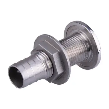1/2'' Thru Hull Drain Pipe Tube Fitting Hose Barb Connector Stainless Steel Part
1/2'' Thru Hull Drain Pipe Tube Fitting Hose Barb Connector Stainless Steel Part
