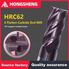 Milling Cutter HRC62 Alloy Coating Tungsten Steel Tool Maching Endmill Milling Cutter Kit CNC Router Bits Carbide End Mill
Milling Cutter HRC62 Alloy Coating Tungsten Steel Tool Maching Endmill Milling Cutter Kit CNC Router Bits Carbide End Mill