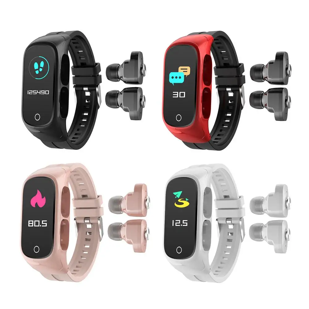 N8 TWS Wireless Bluetooth Headset Smart Watch Men Women Bluetooth Earphone Call Sleep Monitor Sports Smartwatch 2020 New
N8 TWS Wireless Bluetooth Headset Smart Watch Men Women Bluetooth Earphone Call Sleep Monitor Sports Smartwatch 2020 New