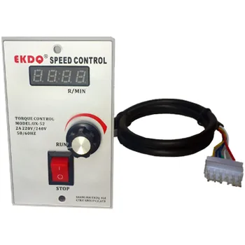 Supply single-phase AC motor speed controller Motor speed controller US-52 regulated precision type 6w120w-300w
Supply single-phase AC motor speed controller Motor speed controller US-52 regulated precision type 6w120w-300w