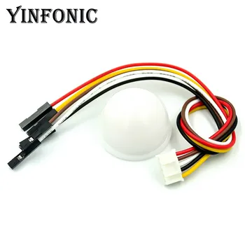 BH1750 BH1750FVI Chip Light Intensity Light Module Light ball for arduino Digital light sensor module Illumination sensor
BH1750 BH1750FVI Chip Light Intensity Light Module Light ball for arduino Digital light sensor module Illumination sensor