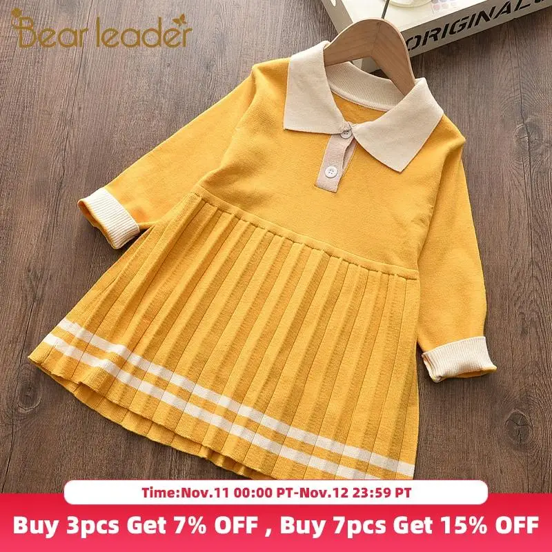 Bear Leader Winter Knitted Chiffon Girl Dress Christmas Party Long Sleeve Children Clothes Kids Dresses for Girls Cute Clothing
Bear Leader Winter Knitted Chiffon Girl Dress Christmas Party Long Sleeve Children Clothes Kids Dresses for Girls Cute Clothing