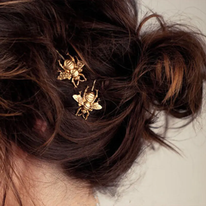 Metal Little bee Hair Clip for Girls Headwear Adult Hair Accessories Vintage Starfish Hairpins Barrettes Hairgrips Women 
Metal Little bee Hair Clip for Girls Headwear Adult Hair Accessories Vintage Starfish Hairpins Barrettes Hairgrips Women
