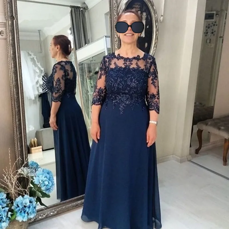 Prom Dresses 2019 Lace Sheer Mother of the Bride Dresses Formal Arabic Party Gowns with Long Sleeves Custom Made
Prom Dresses 2019 Lace Sheer Mother of the Bride Dresses Formal Arabic Party Gowns with Long Sleeves Custom Made