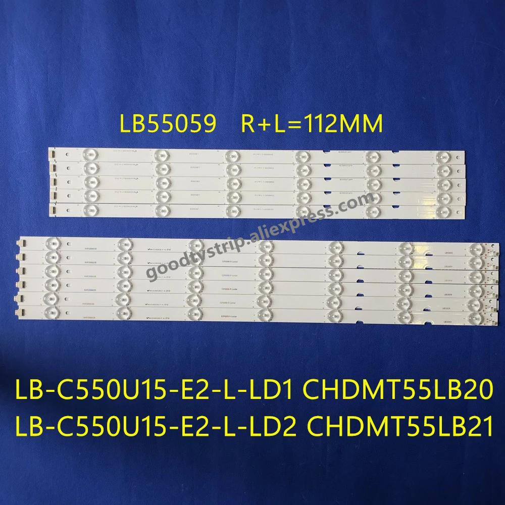Фонарь с подсветкой 13 ламп для Changhong 55 дюймов TV UD55D6000i 55U3C 55U1 55A1U светодиодный R CHDMT55LB21 CHDMT55LB20
Фонарь с подсветкой 13 ламп для Changhong 55 дюймов TV UD55D6000i 55U3C 55U1 55A1U светодиодный R CHDMT55LB21 CHDMT55LB20