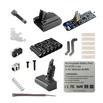 dawupine V6 Li-ion Battery Plastic Case Charging Protection Circuit Board PCB for Dyson 21.6V DC58 DC62 DC63 DC72 Vacuum Cleaner
dawupine V6 Li-ion Battery Plastic Case Charging Protection Circuit Board PCB for Dyson 21.6V DC58 DC62 DC63 DC72 Vacuum Cleaner