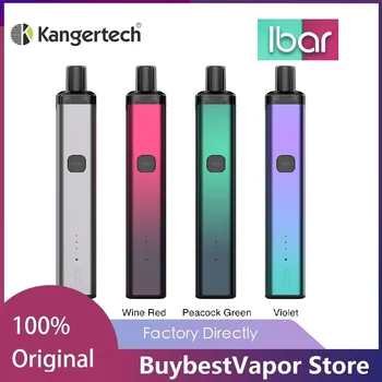 Original KangerTech Ibar Pod Kit W/ 800mAh Inbuilt Battery & 2ml Cartridge W/ Durable & Lightweight W/ 3 Level Battery Indicator
Original KangerTech Ibar Pod Kit W/ 800mAh Inbuilt Battery & 2ml Cartridge W/ Durable & Lightweight W/ 3 Level Battery Indicator