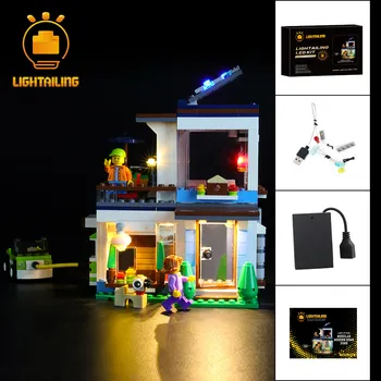 LIGHTAILING LED Light Kit for 31068 Creator Modular Modern Home Toy Building Blocks Lighting Set Compatible with 24048
LIGHTAILING LED Light Kit for 31068 Creator Modular Modern Home Toy Building Blocks Lighting Set Compatible with 24048