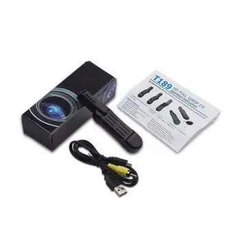 T189 Mini Camera Secret Camera Wearable Small Pen Camera Mini DVR Digital Camera 28TE
T189 Mini Camera Secret Camera Wearable Small Pen Camera Mini DVR Digital Camera 28TE