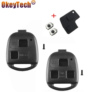 OkeyTech 2/3 Buttons Pad Switch Remote Car Key Shell Case For Toyota RAV4 Yaris Prado Corolla Land Cruiser Previa Tarago Pixis
OkeyTech 2/3 Buttons Pad Switch Remote Car Key Shell Case For Toyota RAV4 Yaris Prado Corolla Land Cruiser Previa Tarago Pixis