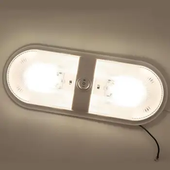 48 LED Ceiling Dome Light 12V/24V with On/Off Switch for RV Marine Yacht Camper Low Consumption and Energy Saving
48 LED Ceiling Dome Light 12V/24V with On/Off Switch for RV Marine Yacht Camper Low Consumption and Energy Saving