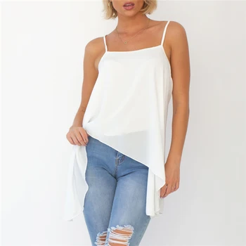 Summer Womens Tops and Blouses Elegant Sleeveless Solid Casual Top White Tee Ladies Vest Fashion Dames Loose Streetwear
Summer Womens Tops and Blouses Elegant Sleeveless Solid Casual Top White Tee Ladies Vest Fashion Dames Loose Streetwear