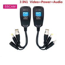 5 Pairs 8MP Video Balun 1Channel Passive Communication Power Video Converter Transceiver For 2MP 5MP 8MP CVI/TVI/AHD Cameras
5 Pairs 8MP Video Balun 1Channel Passive Communication Power Video Converter Transceiver For 2MP 5MP 8MP CVI/TVI/AHD Cameras