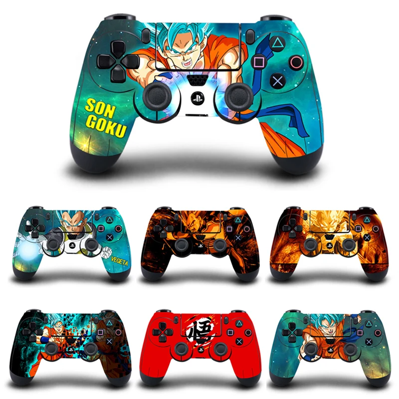 2 Pcs/lot Dragon Ball Skin Protective Cover Sticker For Playstation 4 PS4 Pro Slim Controller Gamepad Vinyl Stickers
2 Pcs/lot Dragon Ball Skin Protective Cover Sticker For Playstation 4 PS4 Pro Slim Controller Gamepad Vinyl Stickers