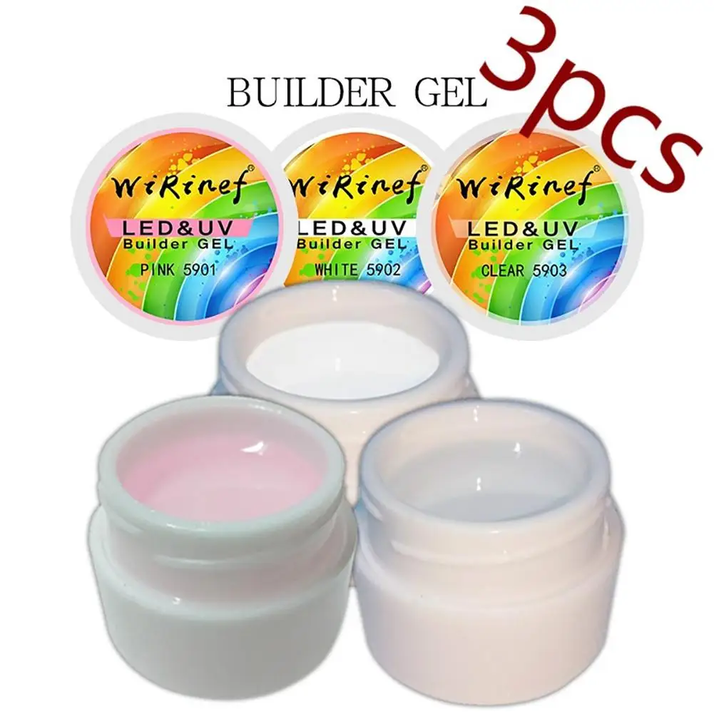 1/3Pcs UV LED Nail Builder Gel Finger Extension Long Lasting Soak Off Primer Nail Gel Solid color style, easy to match with your
1/3Pcs UV LED Nail Builder Gel Finger Extension Long Lasting Soak Off Primer Nail Gel Solid color style, easy to match with your