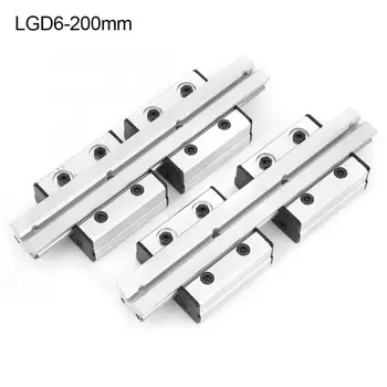 2Pcs Liner Guide Rail Aluminium High Accuracy Strong Interchangeability with 4Pcs Slide Block Linear Motion
2Pcs Liner Guide Rail Aluminium High Accuracy Strong Interchangeability with 4Pcs Slide Block Linear Motion
