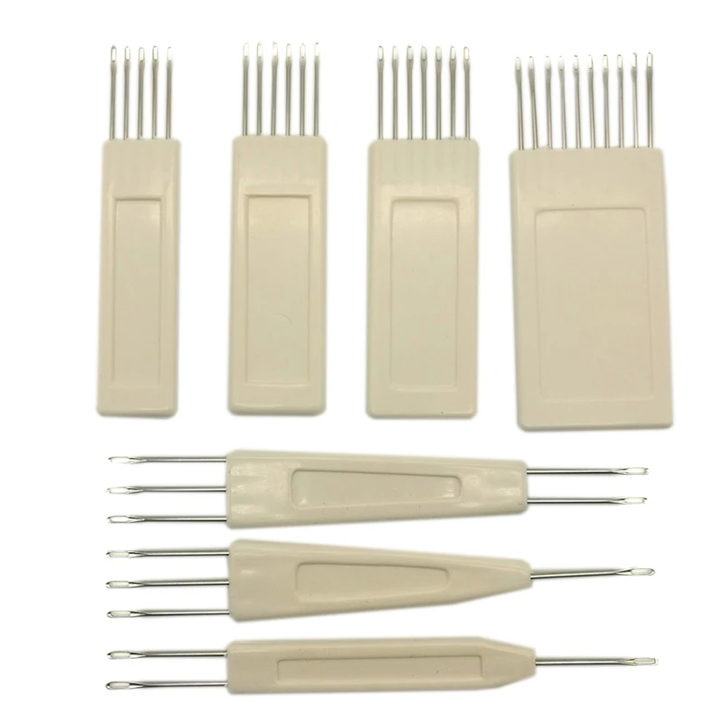 7Pcs Transfer Tool Standard Gauge Needles for Wool Yarn Brother Knitting Machine Kh840 Kh860 Knitting Accessories
7Pcs Transfer Tool Standard Gauge Needles for Wool Yarn Brother Knitting Machine Kh840 Kh860 Knitting Accessories