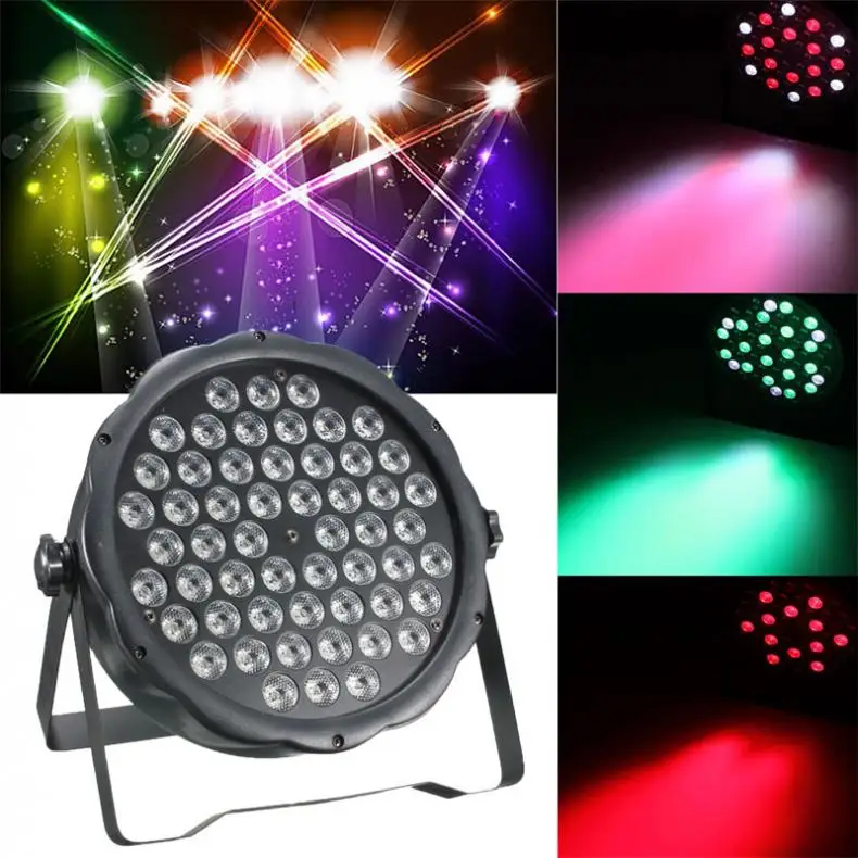 160W 54 LED Voice-controlled Stage Lamp DMX512 KTV Disco Bar Laser Projector
160W 54 LED Voice-controlled Stage Lamp DMX512 KTV Disco Bar Laser Projector