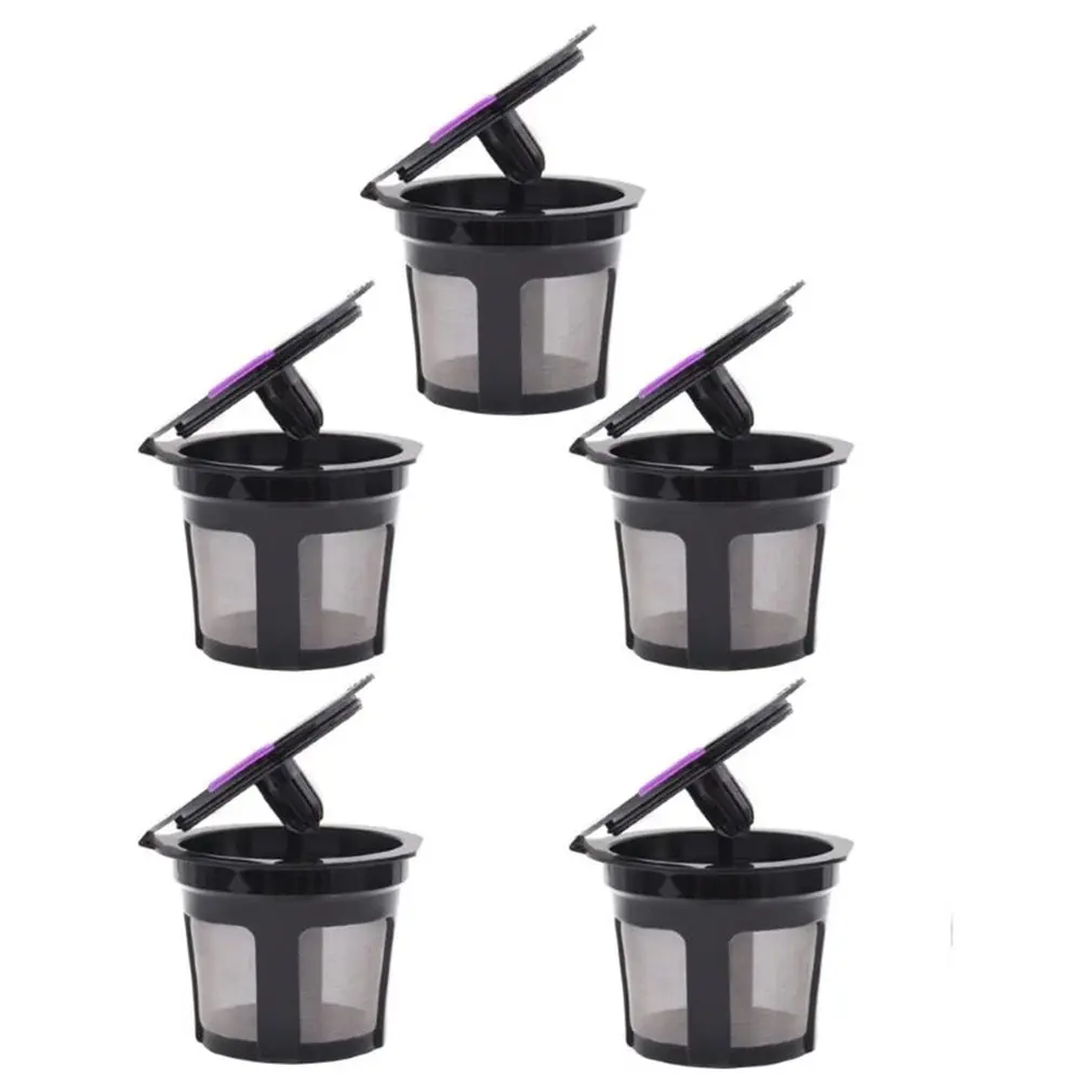 6PCS Kcup Coffee Capsule Cup Reusable Filter Refill Tea Strainer Compatible With KEURIG | Дом и сад
