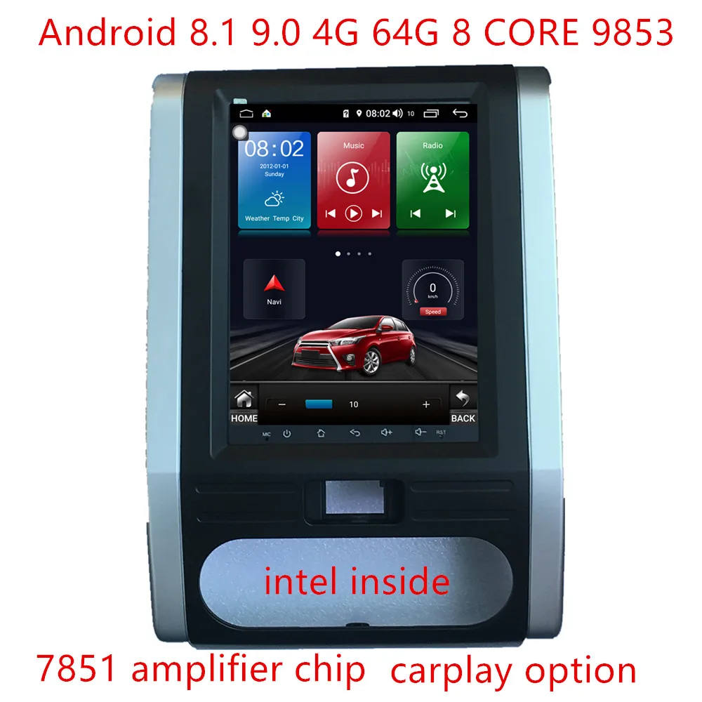 Android 8.1 10.4 inch vertical screen car gps multimedia radio bluetooth navigation player for nissan MX6 X-trail T31 carplay o
Android 8.1 10.4 inch vertical screen car gps multimedia radio bluetooth navigation player for nissan MX6 X-trail T31 carplay o