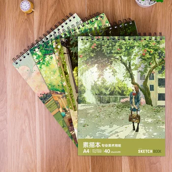 40sheets 210x285mm Notebook Professional Drawing Paper Sketchbook Happy Planners Dairy School Stationery Bullet Journal Supplies
40sheets 210x285mm Notebook Professional Drawing Paper Sketchbook Happy Planners Dairy School Stationery Bullet Journal Supplies