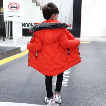 New Boy Child Cotton Long Style Coat Thick Cotton Padded Jacket Korean Down Boys Parka
New Boy Child Cotton Long Style Coat Thick Cotton Padded Jacket Korean Down Boys Parka