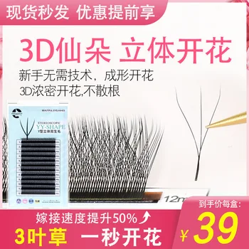 3D Fairy Flowers Eyelash 3 Leaf Grass Second Flowering W Graft Eyelashes Eyelash YY-Weaving Mink Fur Natural False Eyelashes Eye
3D Fairy Flowers Eyelash 3 Leaf Grass Second Flowering W Graft Eyelashes Eyelash YY-Weaving Mink Fur Natural False Eyelashes Eye