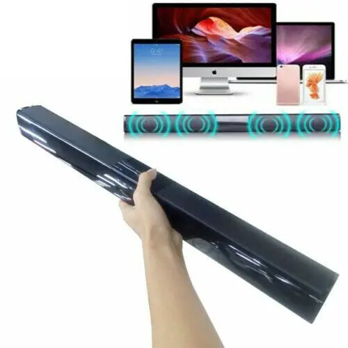 20W Sound Bar Bluetooth Soundbar Column Dual Subwoofers Speaker Audio TV Home Theater Surround Sound System Built-in 3D Stereo
20W Sound Bar Bluetooth Soundbar Column Dual Subwoofers Speaker Audio TV Home Theater Surround Sound System Built-in 3D Stereo