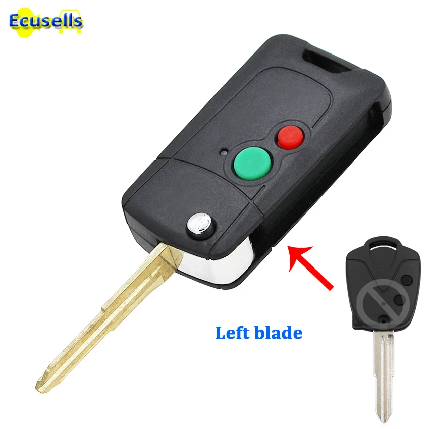 Folding Flip 2 Button Remote Key shell Case fob for Proton Wira 415 416 Persona with uncut left blade
Folding Flip 2 Button Remote Key shell Case fob for Proton Wira 415 416 Persona with uncut left blade
