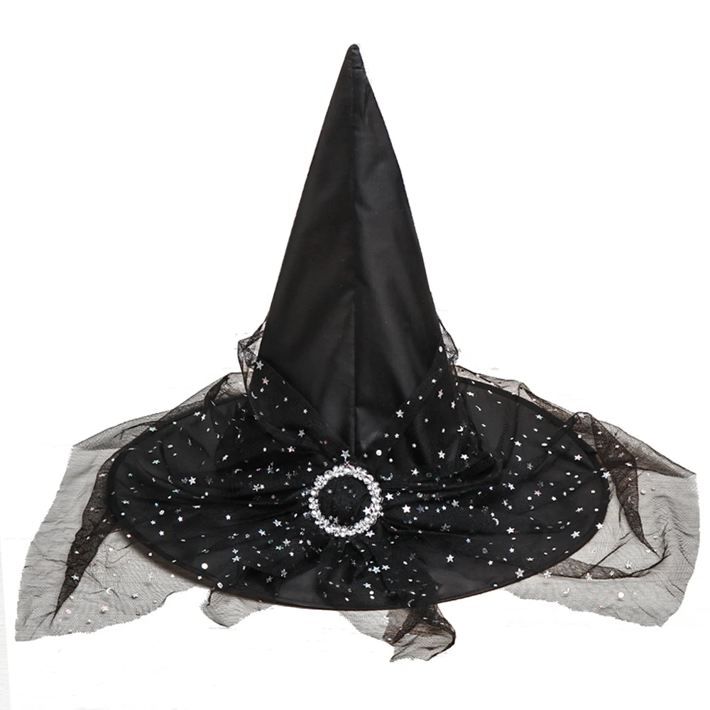 1PC Fashion 2019 Halloween Mesh Gauze Witch Hat Novelty Funny Decorative Wizard Cap Unique Props Decor Costume Headdress
1PC Fashion 2019 Halloween Mesh Gauze Witch Hat Novelty Funny Decorative Wizard Cap Unique Props Decor Costume Headdress