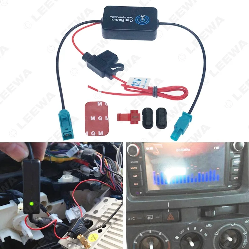 1PC Universal Car Radio Signal Amplifier With FAKRA II Interface FM Signal Amplifier Car Radio Booster Car Antenna Accessories
1PC Universal Car Radio Signal Amplifier With FAKRA II Interface FM Signal Amplifier Car Radio Booster Car Antenna Accessories